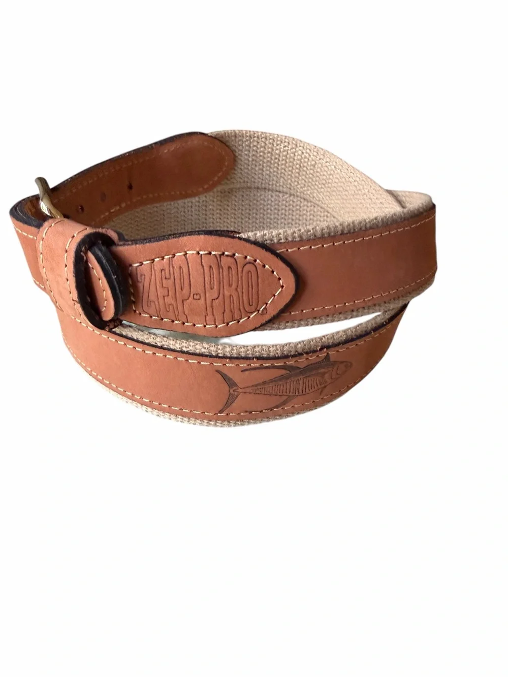 Zep-Pro Tan Coastal Deep Sea Fishing Belt, 36